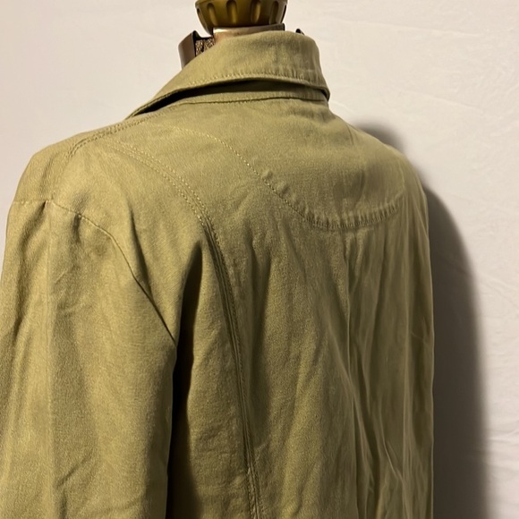 EILEEN FISHER ORGANIC COTTON BLAZER MEDIUM - Picture 6 of 12